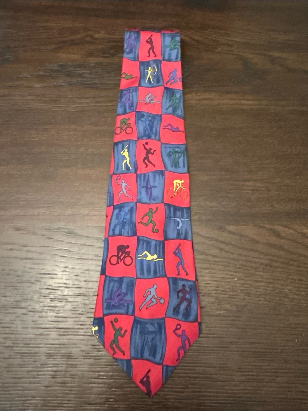 Vintage 1996 Atlanta Olympics John Henry Sports Necktie Olympic Games Collection